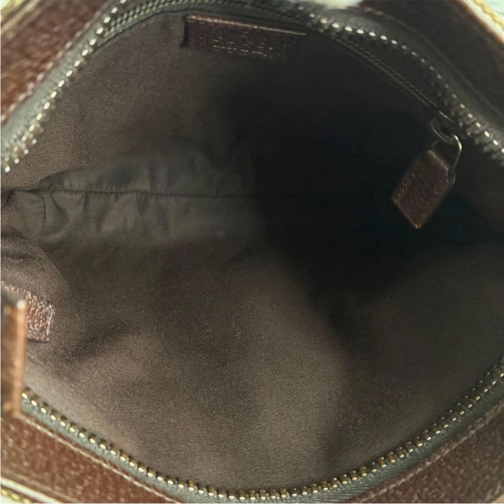 Gucci Tan and Brown Logo Messenger Bag - Picture 6 of 9